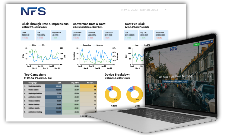 Nationwide Fleet Services Performance Statistics