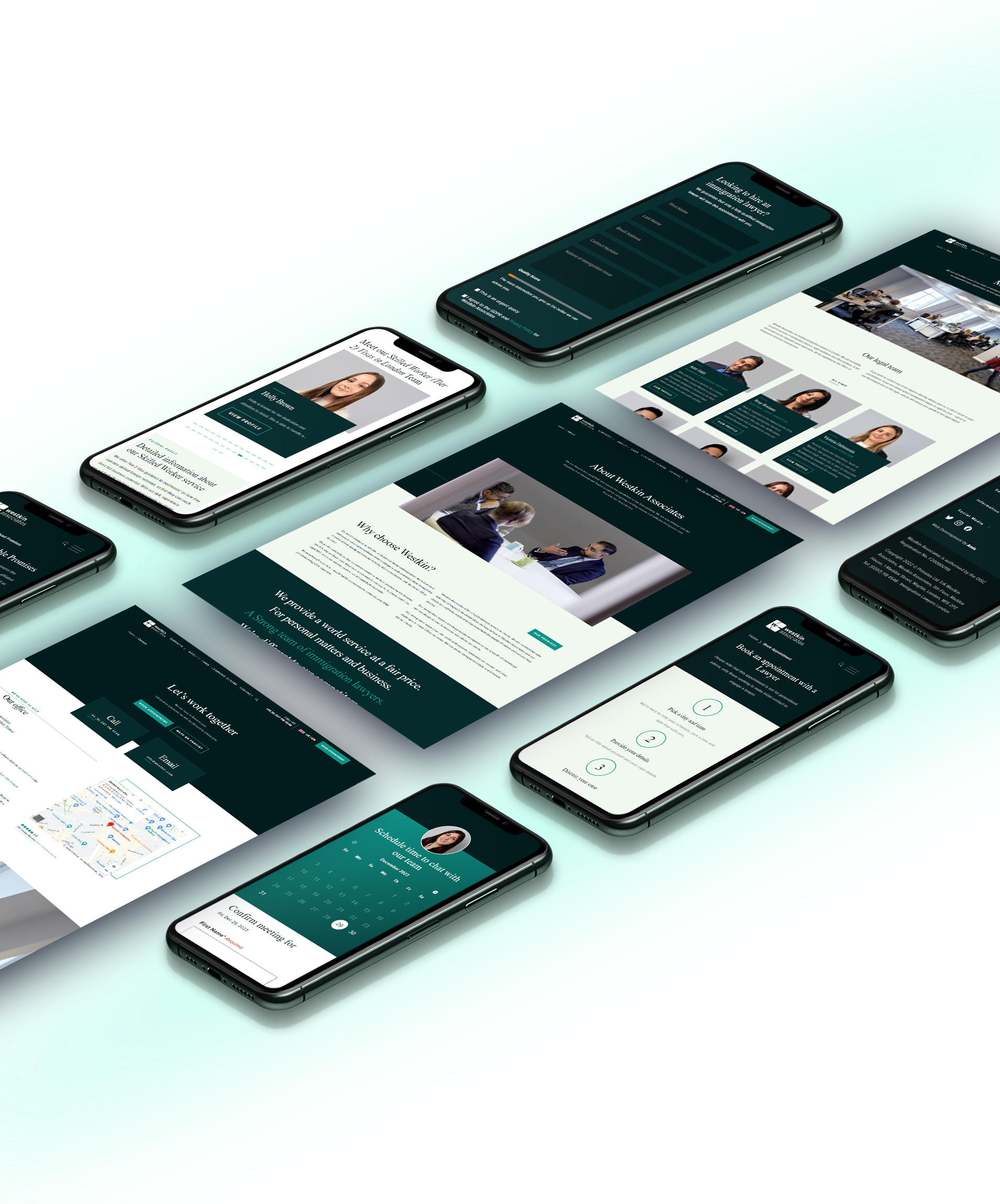 Westkin Project Mockups